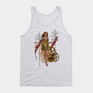 Wonderful steampunk girl Tank Top